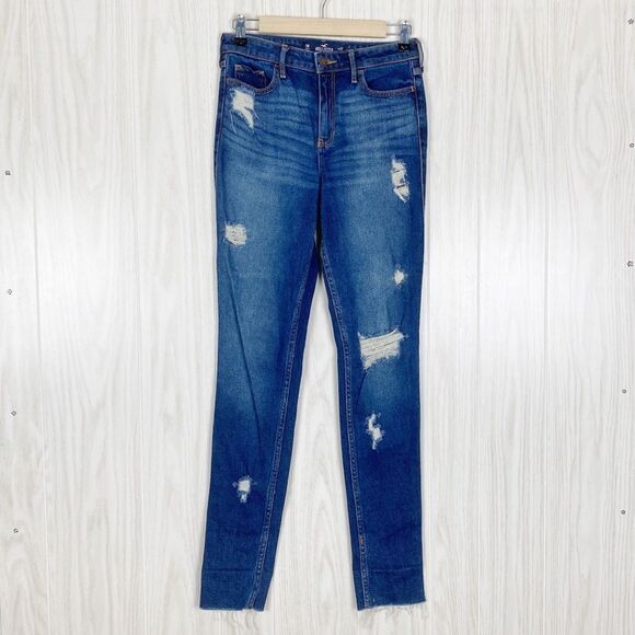 Hollister Denim - Hollister | Distressed High Rise Vintage Stretch Super Skinny Jeans Size 5 / 27